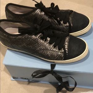 lanvin snakeskin sneakers